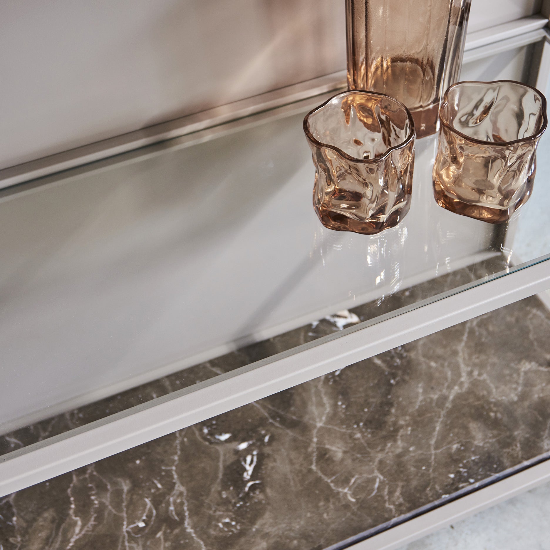 Mason II Regal – hellbraunes Metall